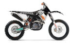 Racing plastic kit white