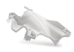 Lower section of the air filter