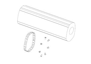 Damping material kit