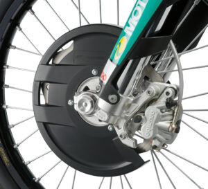 Front brake disc guard