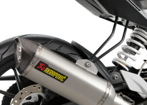 Bracket for Akrapovic slip-on silencer