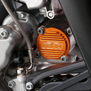 Factory oil filter cover