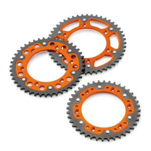 2K rear sprocket orange 49T