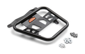 Carrier plate for aluminium top case