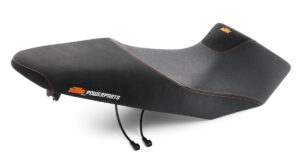 Ergo seat heated, single-piece