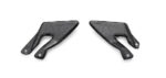 Carbon footrest cover set