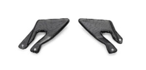 Carbon footrest cover set
