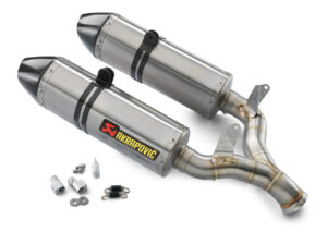 Akrapovic slip-on silencer