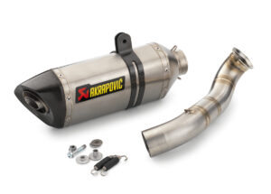 Akrapovic slip-on silencer