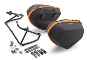 SIDE BAGS AND CARRIER SET