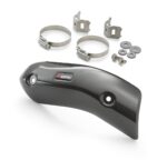 Exhaust guard carbon front