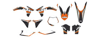 Gravity graphic kit