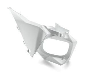 Air box part right white