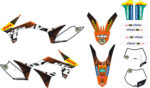 Factory enduro graphics kit