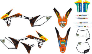 Factory enduro graphics kit