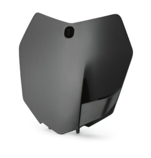 Start number plate black