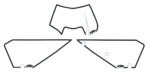 Number plate backgrounds white