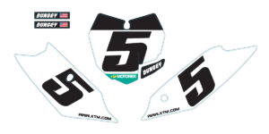 Dungey number plate kit