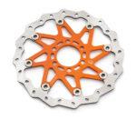 Wave brake disc front