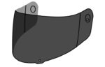 VISOR DARK SMOKE ST 501