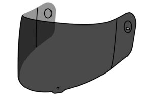 VISOR DARK SMOKE ST 501