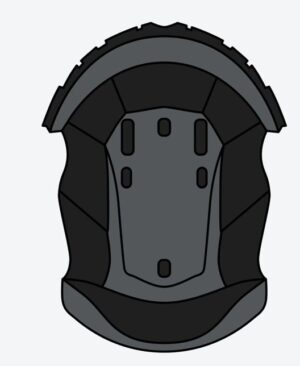 AVIATOR 3 HELMET CROWN PADDING L/59-60