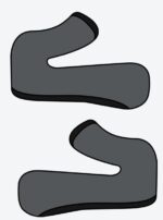 AVIATOR 3 HELMET CHEEK PADS XS/53-54