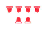 BIONIC 10 SNAP BUCKLES SET RED OS