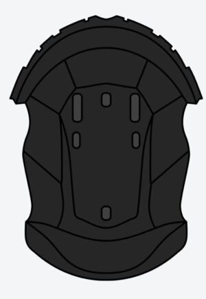WRAAP KIDS HELMET CROWN PADDING  XXS/51-52