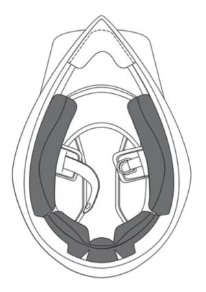 AX9 CHEEK PADS XXS