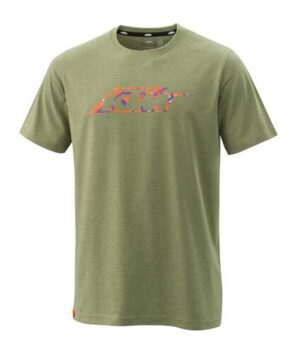 Camo T-shirt - Green Melange