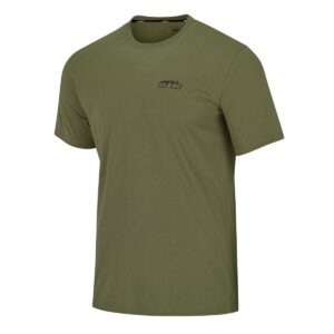 LOGO T-SHIRT MILITARY GREEN XS